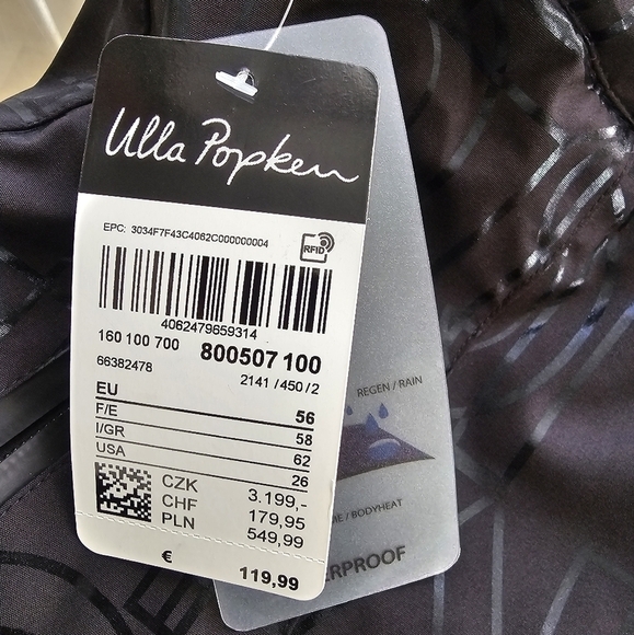 ULLA POPKEN Letter Print Triple Function Fully Lined Ski Pants Size 3X NWT - Picture 12 of 16